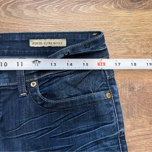 Guess Women’s Power Ultra Skinny Low Rise Denim Jeans Size 30 Lightweight - Picture 8 of 13